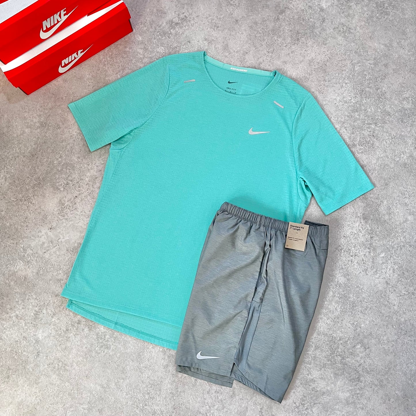Nike Mint Techknit Challenger Set