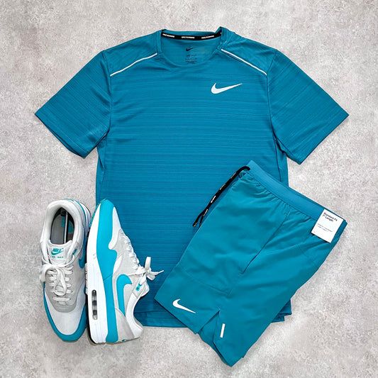 Nike Teal Miler Flex Set