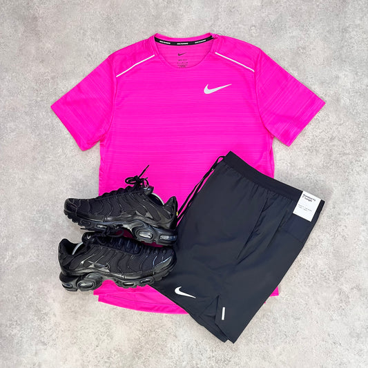 Nike Pink Miler Flex Set