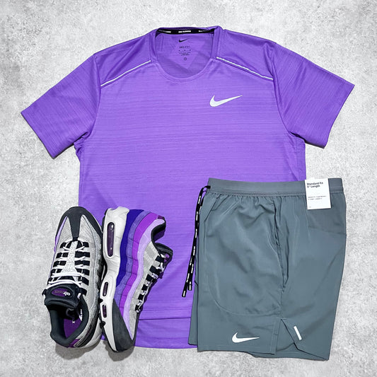 Nike Violet Miler Flex Set
