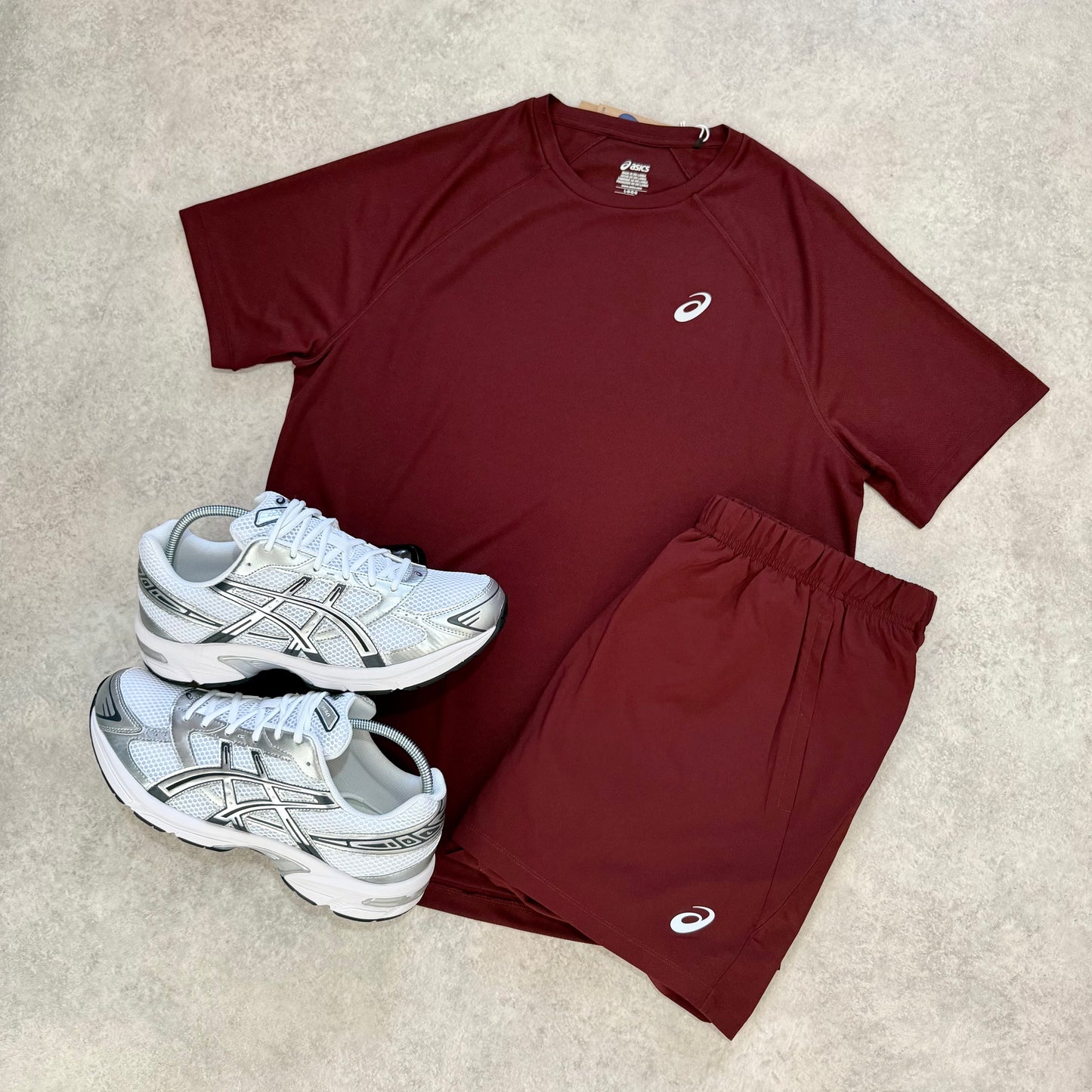 Asics Core Bordeaux Set